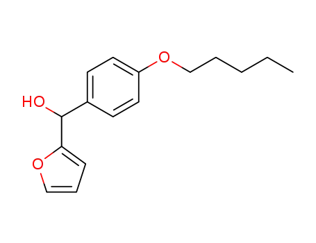 [2]Furyl-(4-pentyloxy-phenyl)-methanol