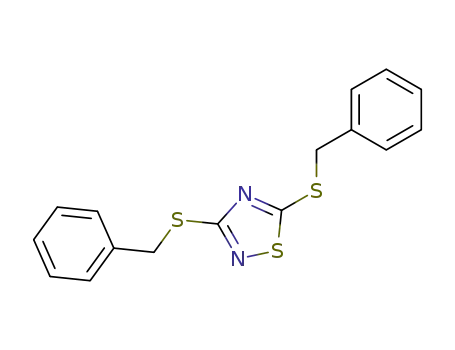 3,5-bis-benzylmercapto-[1,2,4]thiadiazole