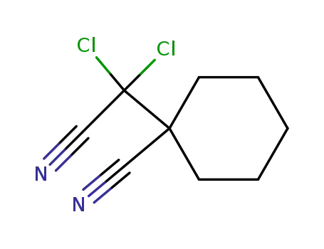 Molecular Structure of 25564-89-0 (2,2-Dichlor-3,3-pentamethylen-succinonitril)