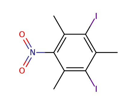 1,3-diiodo-2,4,6-trimethyl-5-nitro-benzene