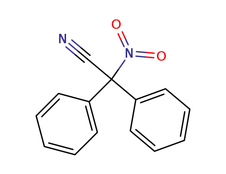 Molecular Structure of 69218-72-0 (nitro-diphenyl-acetonitrile)