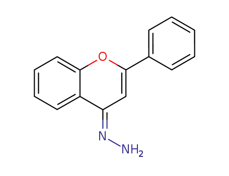Molecular Structure of 4702-62-9 (2-phenyl-chromen-4-one-hydrazone)