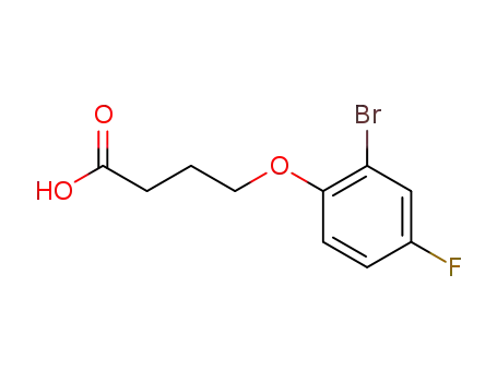 4-(2-Bromo-4-fluorophenoxy)butanoic acid