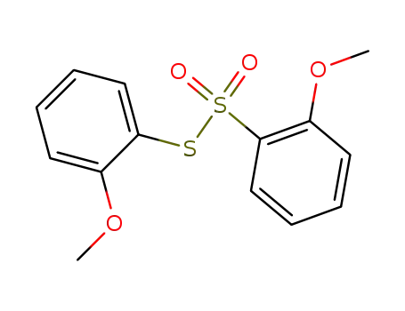 2-methoxy-benzenethiosulfonic acid <i>S</i>-(2-methoxy-phenyl ester)