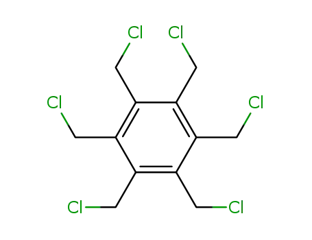 Molecular Structure of 40205-81-0 (hexakis-chloromethyl-benzene)
