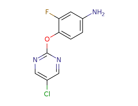4-((5-chloropyrimidin-2-yl)oxy)-3-fluoroaniline