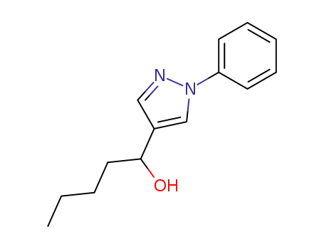 1-(1-phenyl-1<i>H</i>-pyrazol-4-yl)-pentan-1-ol