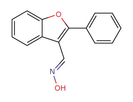 2-phenyl-benzofuran-3-carbaldehyde-oxime