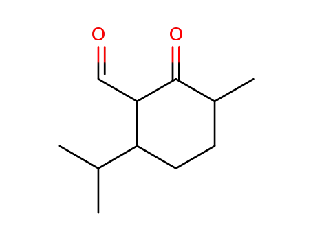 6-isopropyl-3-methyl-2-oxo-cyclohexanecarbaldehyde