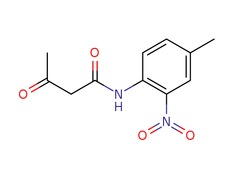 Molecular Structure of 34797-70-1 (Butanamide, N-(4-methyl-2-nitrophenyl)-3-oxo-)