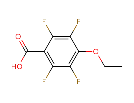 Molecular Structure of 27375-80-0 (4-Aethoxytetrafluorbenzoesaeure)