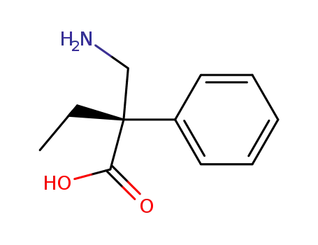 (<i>S</i>)-2-aminomethyl-2-phenyl-butyric acid