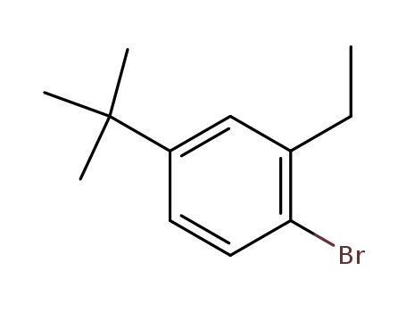 2-ethyl-1-bromo-4-<i>tert</i>-butyl-benzene