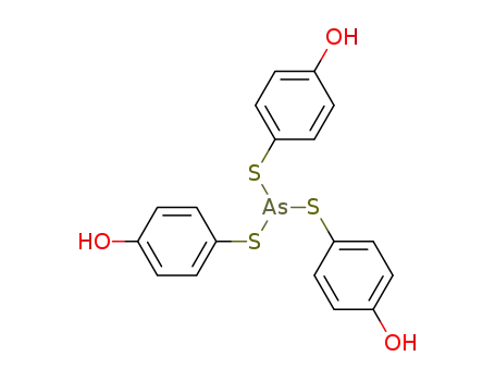 Molecular Structure of 109697-21-4 (trithioarsenous acid tris-(4-hydroxy-phenyl ester))