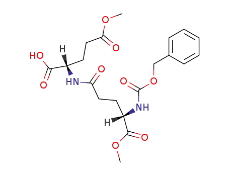 <i>N</i>-(<i>N</i>-benzyloxycarbonyl-<i>O</i>-methyl-L-γ-glutamyl)-L-glutamic acid-5-methyl ester