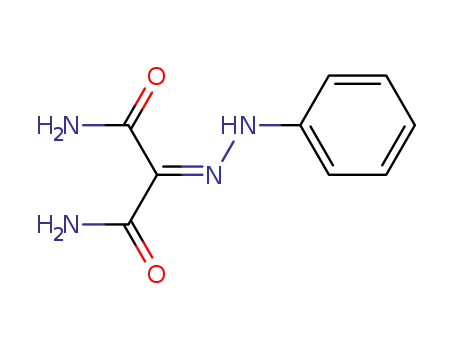 Molecular Structure of 50599-22-9 (phenylhydrazono-malonic acid diamide)