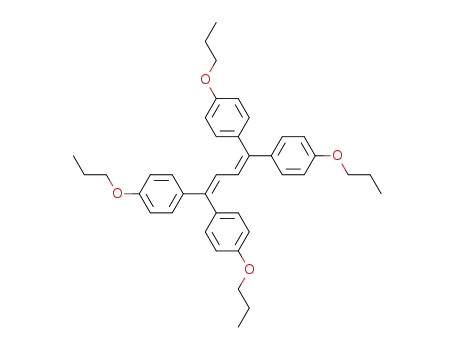 1,1,4,4-tetrakis-(4-propoxy-phenyl)-buta-1,3-diene