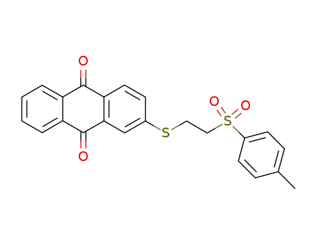2-[2-(toluene-4-sulfonyl)-ethylsulfanyl]-anthraquinone
