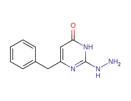 6-benzyl-2-hydrazino-3<i>H</i>-pyrimidin-4-one