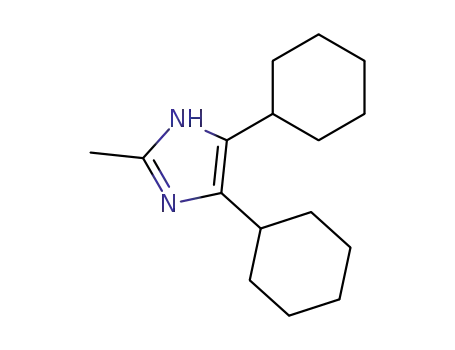 4,5-dicyclohexyl-2-methyl-1<i>H</i>-imidazole
