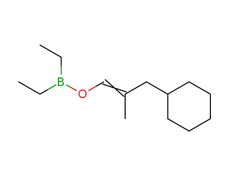 Diethyl-(3-cyclohexyl-2-methyl-1-propenyloxy)boran