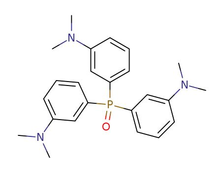 Molecular Structure of 61564-34-9 (Benzenamine, 3,3',3''-phosphinylidynetris[N,N-dimethyl-)