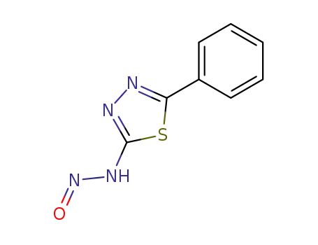 nitroso-(5-phenyl-[1,3,4]thiadiazol-2-yl)-amine