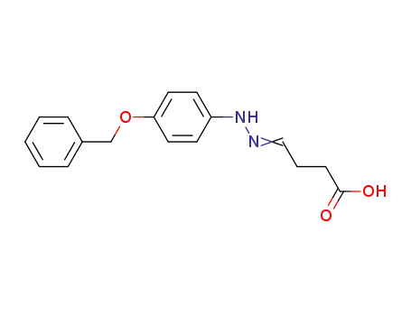 4-(4-benzyloxy-phenylhydrazono)-butyric acid