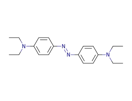 Molecular Structure of 89039-04-3 (Benzenamine, 4,4'-azobis[N,N-diethyl-, (E)-)
