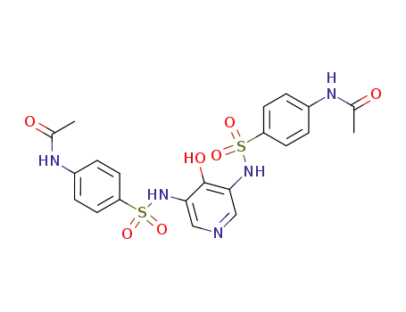 3,5-bis-[(<i>N</i>-acetyl-sulfanilyl)-amino]-pyridin-4-ol