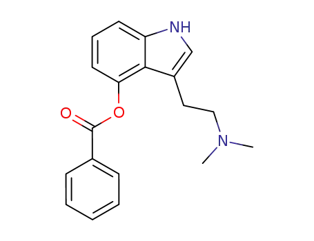 4-benzoyloxy-3-(2-dimethylamino-ethyl)-indole