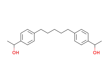 1,5-bis-[4-(1-hydroxy-ethyl)-phenyl]-pentane