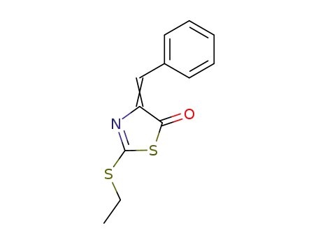 4-benzylidene-2-ethylsulfanyl-4<i>H</i>-thiazol-5-one