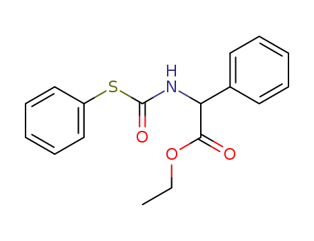 (ethoxycarbonyl-phenyl-methyl)-thiocarbamic acid <i>S</i>-phenyl ester