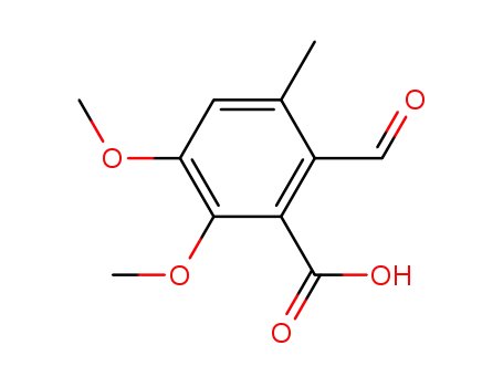 2-formyl-5,6-dimethoxy-3-methyl-benzoic acid