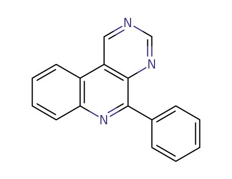Molecular Structure of 109601-98-1 (5-phenyl-pyrimido[4,5-<i>c</i>]quinoline)