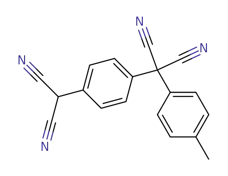 2-(4-Dicyanomethyl-phenyl)-2-p-tolyl-malononitrile