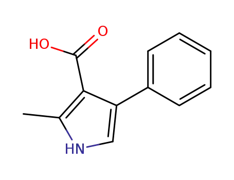 2-methyl-4-phenyl-pyrrole-3-carboxylic acid