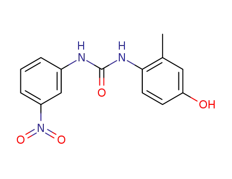 <i>N</i>-(4-hydroxy-2-methyl-phenyl)-<i>N</i>'-(3-nitro-phenyl)-urea