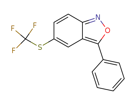 3-phenyl-5-trifluoromethylsulfanyl-benzo[<i>c</i>]isoxazole