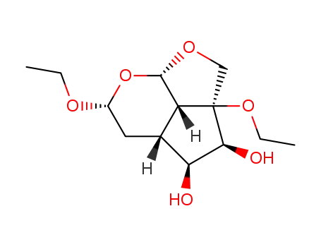 (2aS,3S,4S,4aR,6R,7aS,7bS)-2a,6-Diethoxy-octahydro-1,7-dioxa-cyclopenta[cd]indene-3,4-diol