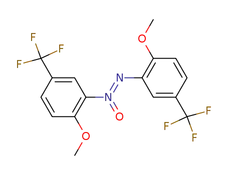 bis-(2-methoxy-5-trifluoromethyl-phenyl)-diazene-<i>N</i>-oxide