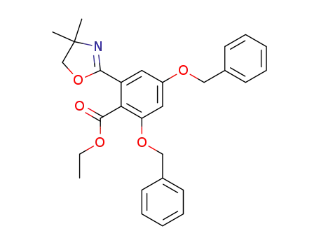 ethyl 2,4-dibenzyloxy-6-(4,5-dihydro-4,4-dimethyloxazol-2-yl)benzoate