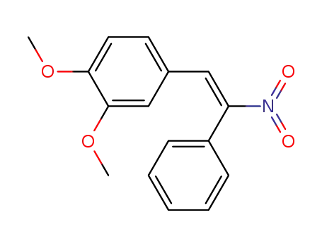 Molecular Structure of 37629-96-2 (3,4-dimethoxy-α'-nitro-<i>cis</i>-stilbene)