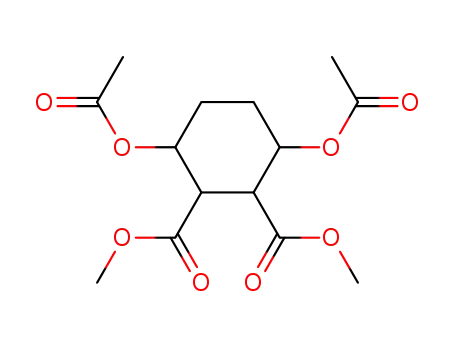 3,6-diacetoxy-cyclohexane-1,2-dicarboxylic acid dimethyl ester