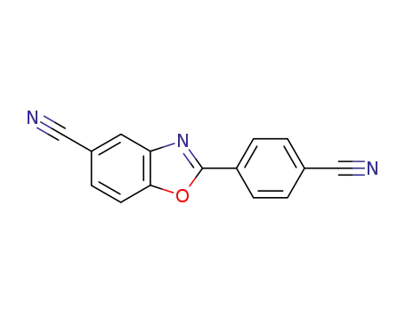 2-(4-cyano-phenyl)-benzoxazole-5-carbonitrile
