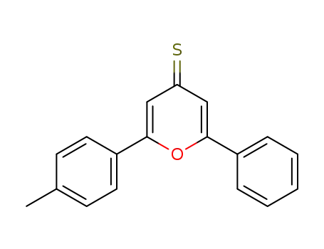 4H-Pyran-4-thione, 2-(4-methylphenyl)-6-phenyl-