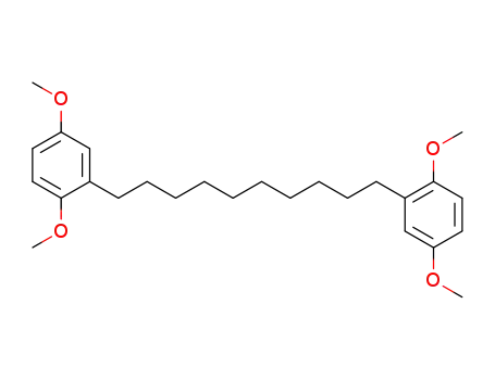 1,10-bis-(2,5-dimethoxy-phenyl)-decane