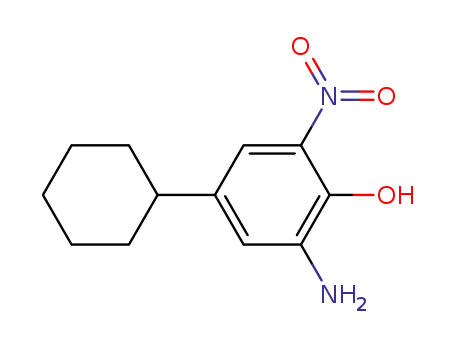 2-Amino-4-cyclohexyl-6-nitro-phenol