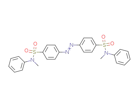 Molecular Structure of 31819-83-7 (4,4'-azo-bis-benzenesulfonic acid bis-(<i>N</i>-methyl-anilide))